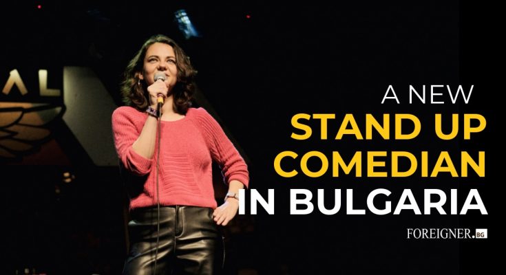 woman stand up comedy in bulgaria