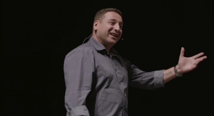 daniel montiglio during TED talks